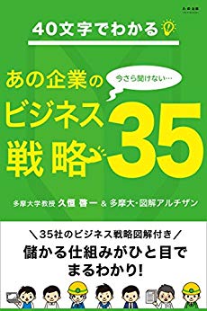 40文字でわかる！ 今さら聞けないあの企業のビジネス戦略35